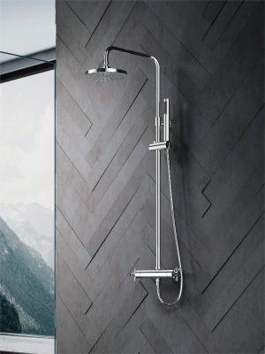 HS1004(LT80811+G204)-THERMOSTATIC SHOWER SET-BATHROOM-SHOWER-GOOGLE